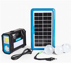 Mini Solar Emergency Light: